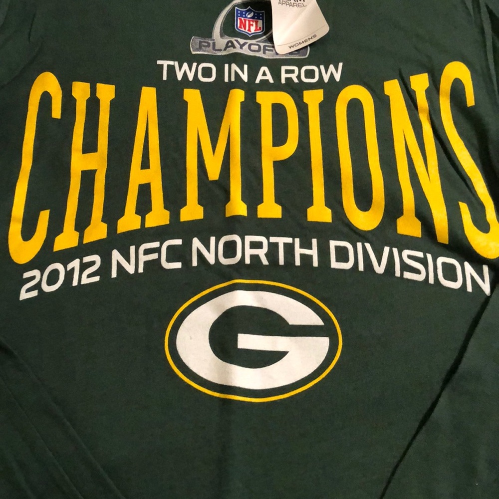 NFL long sleeve GreenBay Packers 2012 NFC Champion